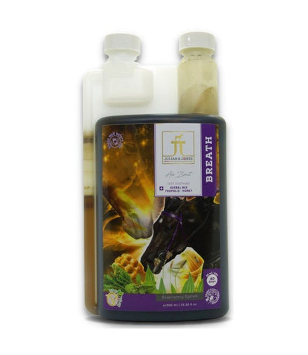 Julian & Jones Breath! 1000 ml Voedingssupplementen - Maddelin Equestrian Julian & Jones