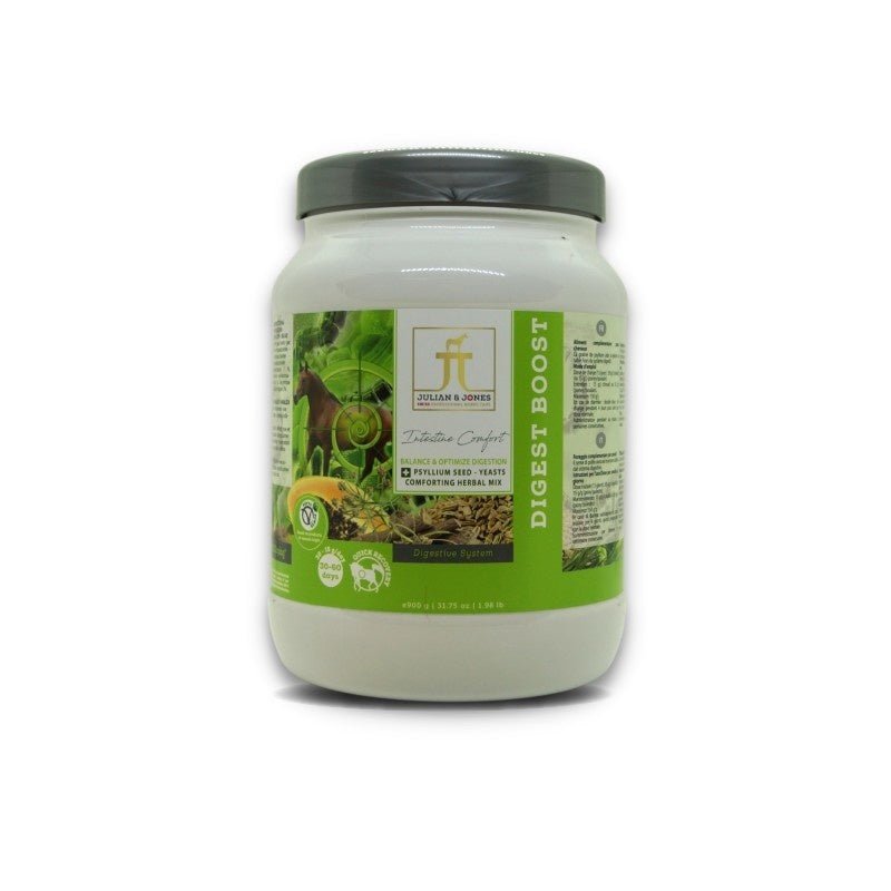 Julian & Jones Digest Boost 900g Voedingssupplementen - Maddelin Equestrian Julian & Jones