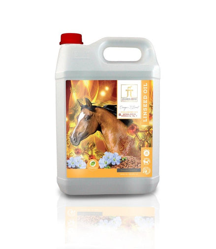 Julian & Jones Linseed Safety Oil 3000 ml Voedingssupplementen - Maddelin Equestrian Julian & Jones