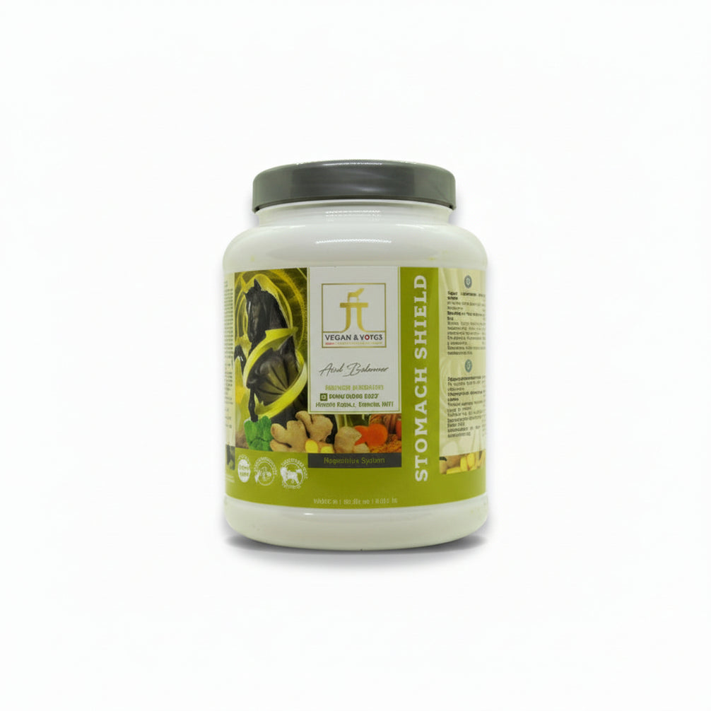 Julian & Jones Stomach Shield 1200g Voedingssupplementen - Maddelin Equestrian Julian & Jones