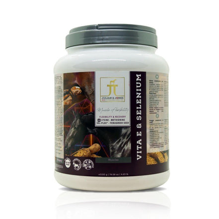 Julian & Jones Vita E & Selenium 2100gr Voedingssupplementen - Maddelin Equestrian Julian & Jones