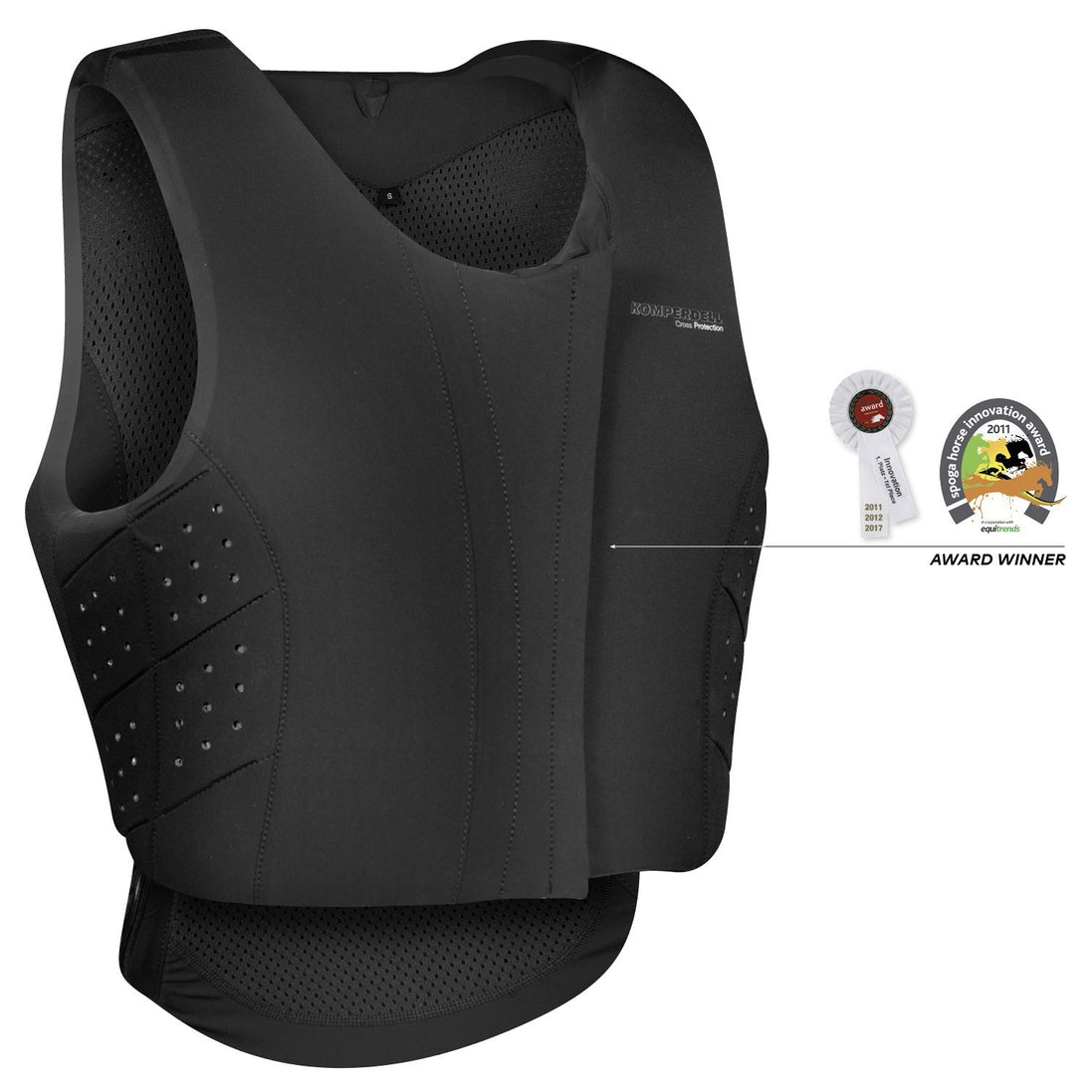 Komperdell Bodyprotector Regular-fit Rits Vooraan