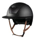 Kask Kooki Lady Light Brown Chinstrap Kask - Maddelin Equestrian Kask