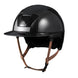 Kask Kooki Lady Light Brown Chinstrap Kask - Maddelin Equestrian Kask