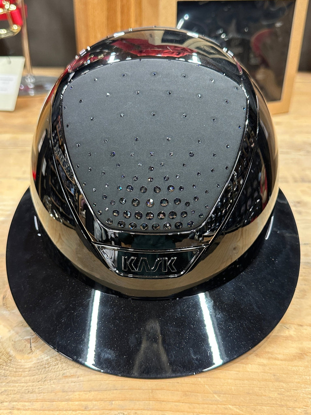 Kask Pure Shine Passage Black Graphite Kask - Maddelin Equestrian Kask