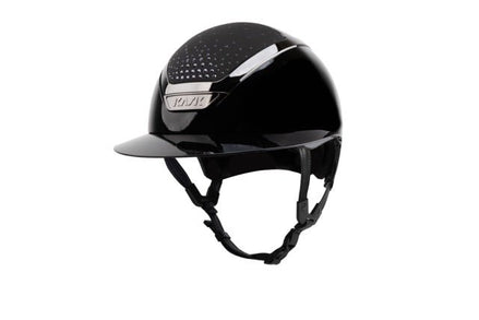 Kask Pure Shine Passage Black Graphite Kask - Maddelin Equestrian Kask