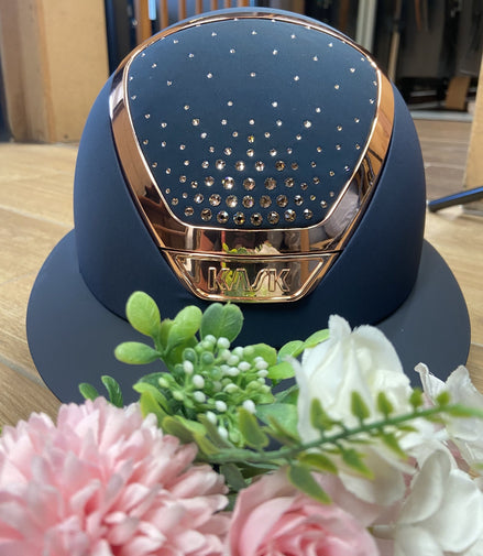 Kask Star Lady Chrome Swarovski Passage Kask - Maddelin Equestrian Kask