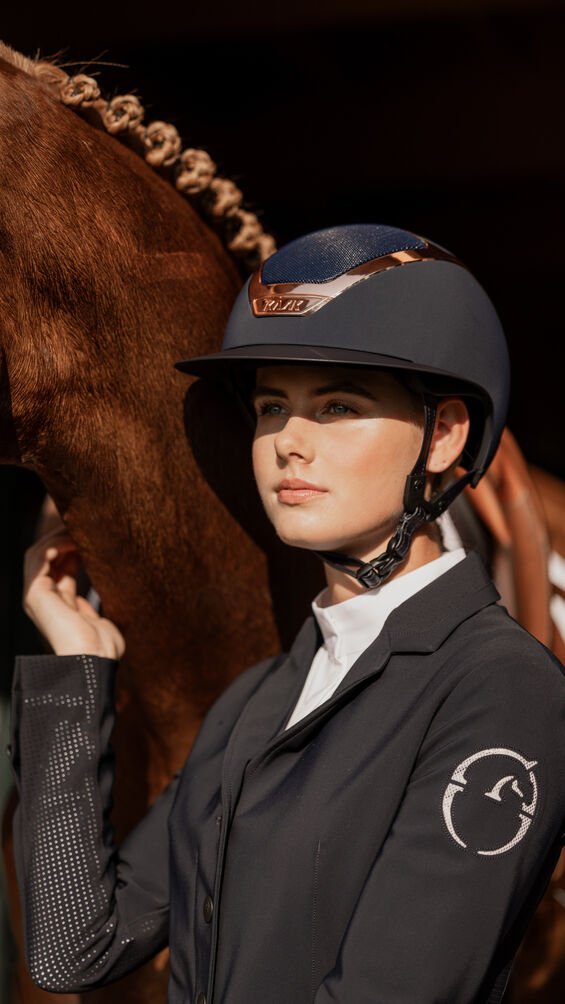 Kask Star Lady Chrome WG11 Kask - Maddelin Equestrian Kask
