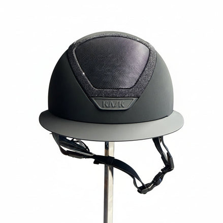 Kask Star Lady Hunter Black Crystals Frame Black Kask - Maddelin Equestrian Kask