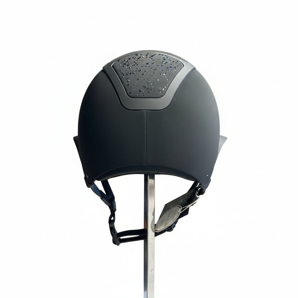 Kask Star Lady Hunter Black Vibe Black/Graphite Mix Kask - Maddelin Equestrian Kask