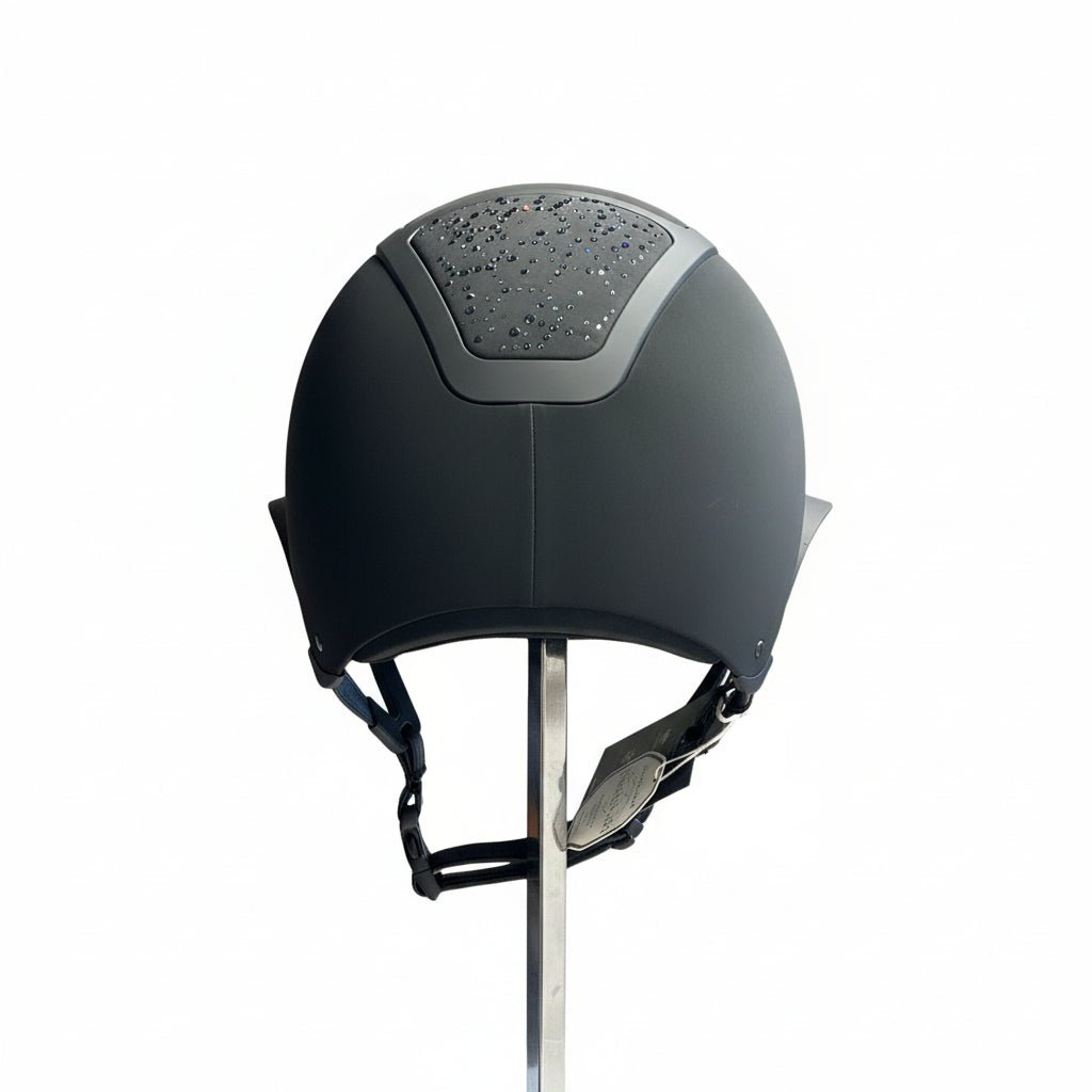 Kask Star Lady Hunter Black Vibe Black/Graphite Mix Kask - Maddelin Equestrian Kask