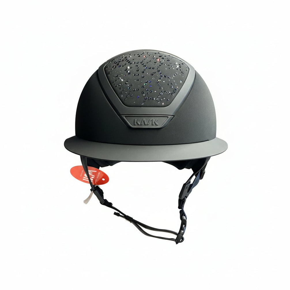 Kask Star Lady Hunter Black Vibe Black/Graphite Mix Kask - Maddelin Equestrian Kask