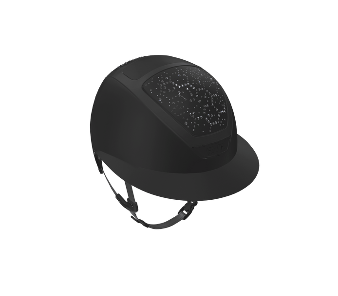 Kask Star Lady Hunter Black Vibe Black/Graphite Mix Kask - Maddelin Equestrian Kask