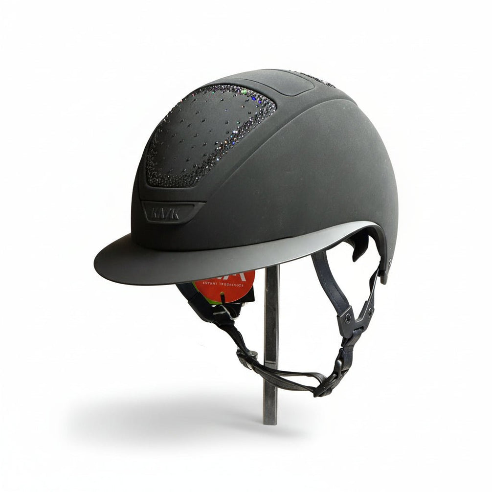Kask Star Lady Hunter In - Out Black/Graphite Kask - Maddelin Equestrian Kask