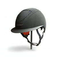 Kask Star Lady Hunter In - Out Black/Graphite Kask - Maddelin Equestrian Kask