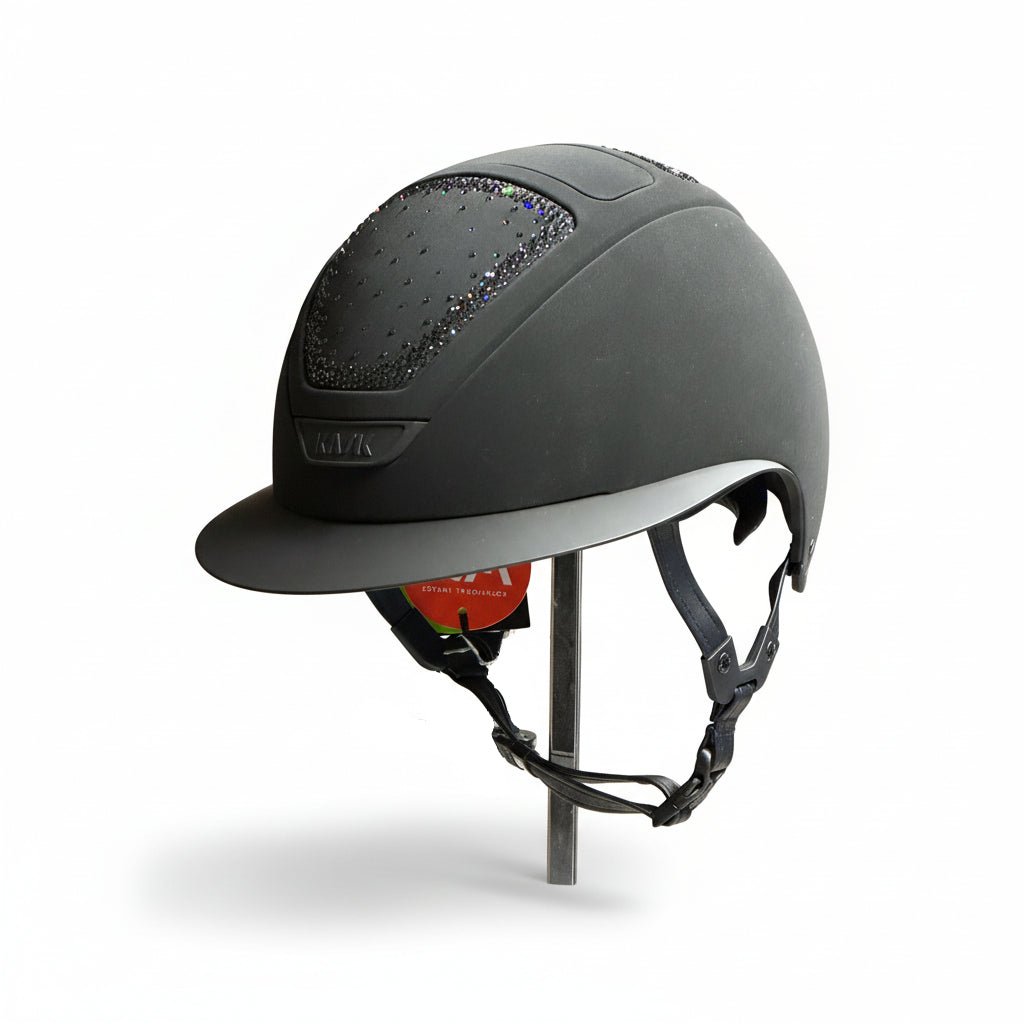 Kask Star Lady Hunter In - Out Black/Graphite Kask - Maddelin Equestrian Kask
