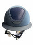 Kask Star Lady Hunter Navy Crystals Frame Navy Kask - Maddelin Equestrian Kask