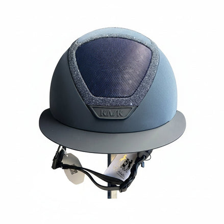 Kask Star Lady Hunter Navy Crystals Frame Navy Kask - Maddelin Equestrian Kask