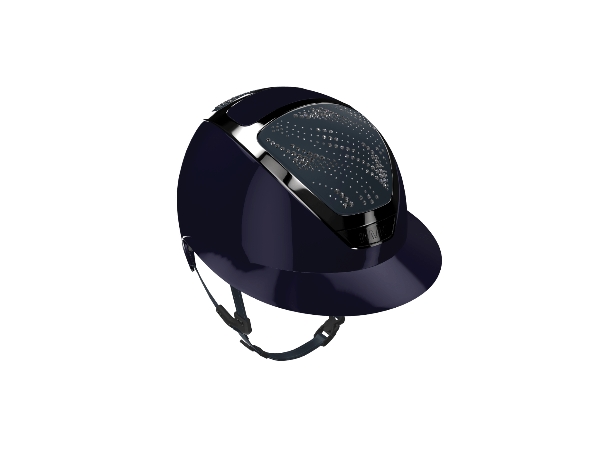 Kask Star Lady Pure Shine Atlantic Blue Chrome Black Flow Navy/Graphite Mix Kask - Maddelin Equestrian Kask