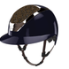Kask Star Lady Pure Shine Atlantic Chrome Gold Crystal Midnight Mixture Dune Kask - Maddelin Equestrian Kask