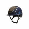 Kask Star Lady Pure Shine Atlantic Chrome Gold Crystal Midnight Mixture Dune Kask - Maddelin Equestrian Kask