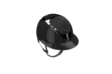 Kask Star Lady Pure Shine Black Chrome Vibe Black/Graphite Mix Kask - Maddelin Equestrian Kask