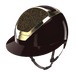 Kask Star Lady Pure Shine Espresso Crystals Midnight Mixture Kask - Maddelin Equestrian Kask