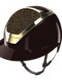 Kask Star Lady Pure Shine Espresso Crystals Midnight Mixture Kask - Maddelin Equestrian Kask