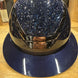 Kask Star Lady Pure Shine Navy Crystals Midnight Mixture Abisso Chrome Black Kask - Maddelin Equestrian Kask
