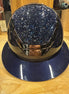 Kask Star Lady Pure Shine Navy Crystals Midnight Mixture Abisso Chrome Black Kask - Maddelin Equestrian Kask