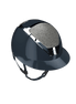 Kask Star Lady Pure Shine Navy WG11 + Swarovski Carpet Silver Kask - Maddelin Equestrian Kask