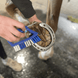 Kelcie Hoevenkrabber + Borstel Blue Borstels & toebehoren - Maddelin Equestrian Kelcie
