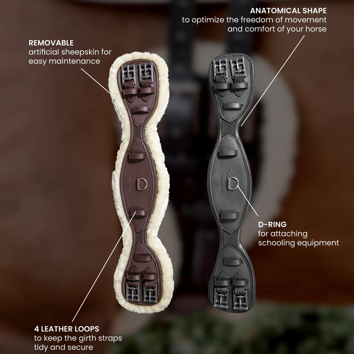 Kentucky Anatomische Korte Singel Wol Singels - Maddelin Equestrian Kentucky