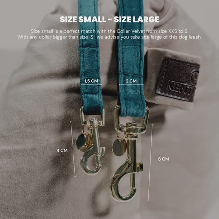 Kentucky Dog Leash Velvet Adjustable Dogwear - Maddelin Equestrian Kentucky