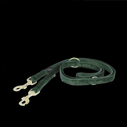 Kentucky Dog Leash Velvet Adjustable Dogwear - Maddelin Equestrian Kentucky