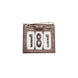 Kentucky Head Number PVC With Safety Pin Wedstrijdnummers - Maddelin Equestrian Kentucky