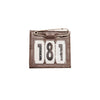 Kentucky Head Number PVC With Safety Pin Wedstrijdnummers - Maddelin Equestrian Kentucky