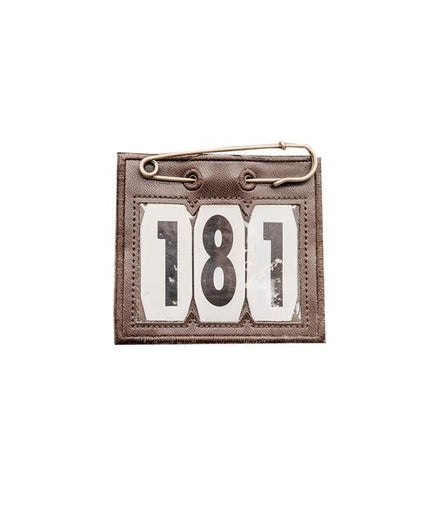Kentucky Head Number PVC With Safety Pin Wedstrijdnummers - Maddelin Equestrian Kentucky