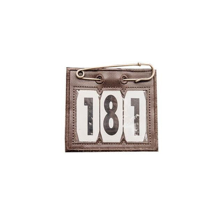 Kentucky Head Number PVC With Safety Pin Wedstrijdnummers - Maddelin Equestrian Kentucky