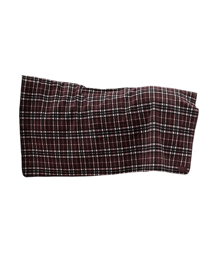 Kentucky Heavy Fleece Paardendeken Square Check Printing Brown Zweetdekens - Maddelin Equestrian Kentucky