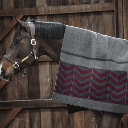 Kentucky Heavy Fleece Paardendeken Square Fish - bone Zweetdekens - Maddelin Equestrian Kentucky