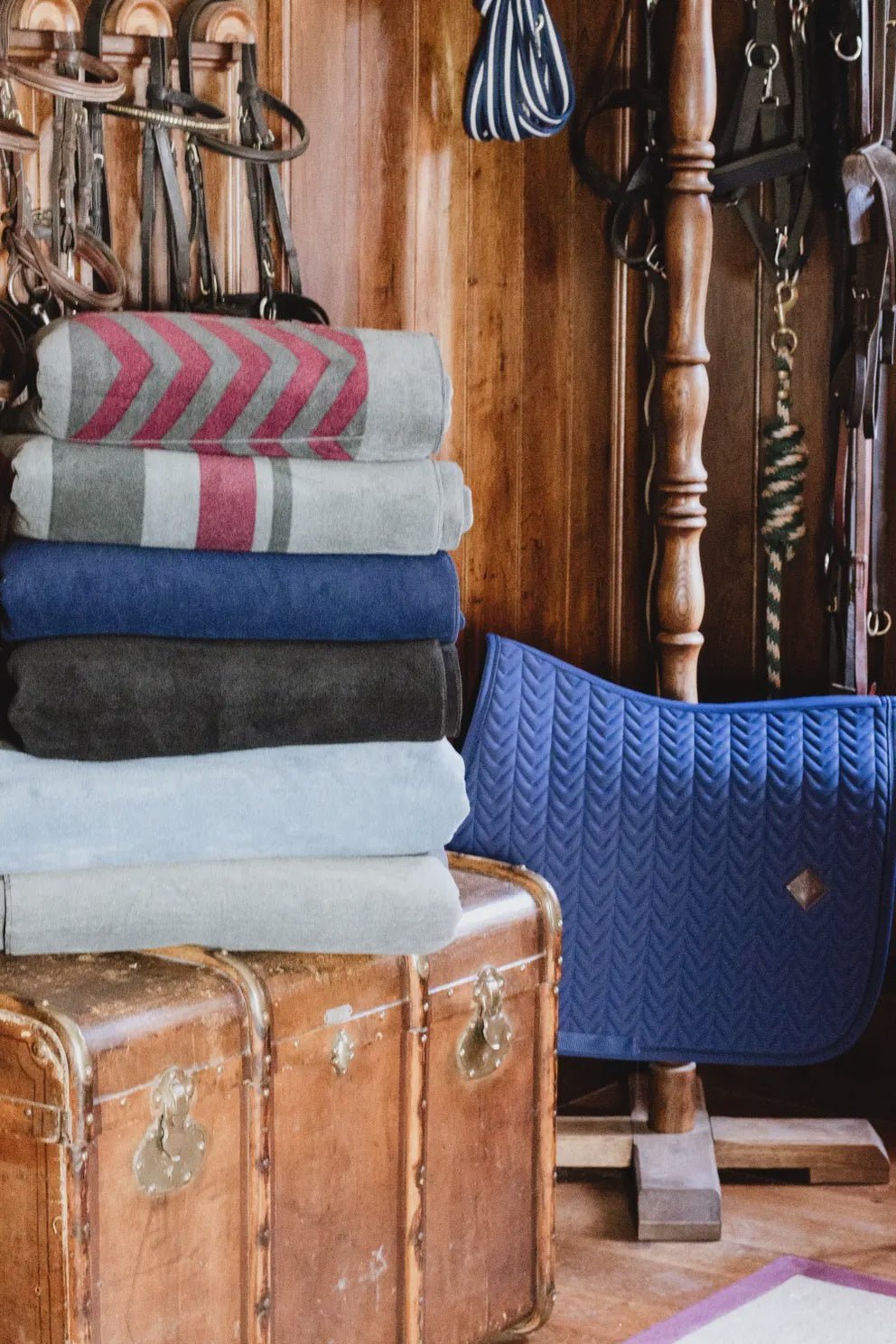 Kentucky Heavy Fleece Paardendeken Square Zweetdekens - Maddelin Equestrian Kentucky