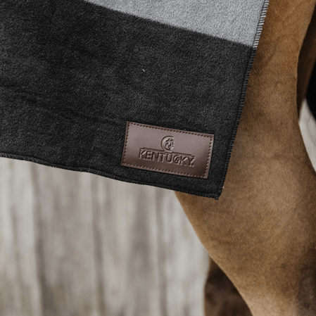 Kentucky Heavy Fleecedeken Paardendeken Square Stripes Zweetdekens - Maddelin Equestrian Kentucky