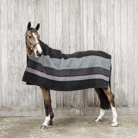 Kentucky Heavy Fleecedeken Paardendeken Square Stripes Zweetdekens - Maddelin Equestrian Kentucky