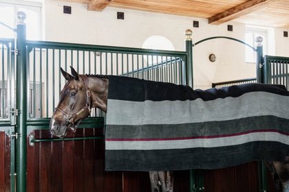 Kentucky Heavy Fleecedeken Paardendeken Square Stripes Zweetdekens - Maddelin Equestrian Kentucky
