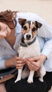 Kentucky Hondenhalsband Zacht Vegan Leder Dogwear - Maddelin Equestrian Kentucky