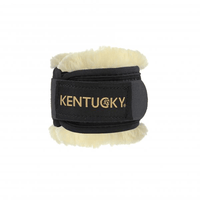 Kentucky Kootbeschermer Wol One Size Black Beenbeschermers - Maddelin Equestrian Kentucky