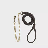 Kentucky Leather Chain Lead 270cm Touwen - Maddelin Equestrian Kentucky