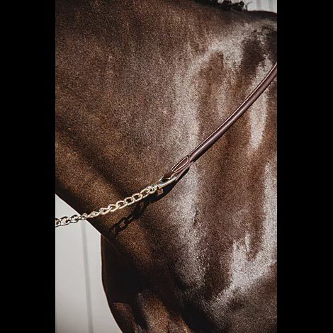 Kentucky Leather Chain Lead 270cm Touwen - Maddelin Equestrian Kentucky