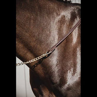 Kentucky Leather Chain Lead 270cm Touwen - Maddelin Equestrian Kentucky